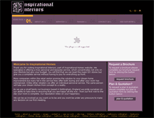 Tablet Screenshot of inspirational-homes.com